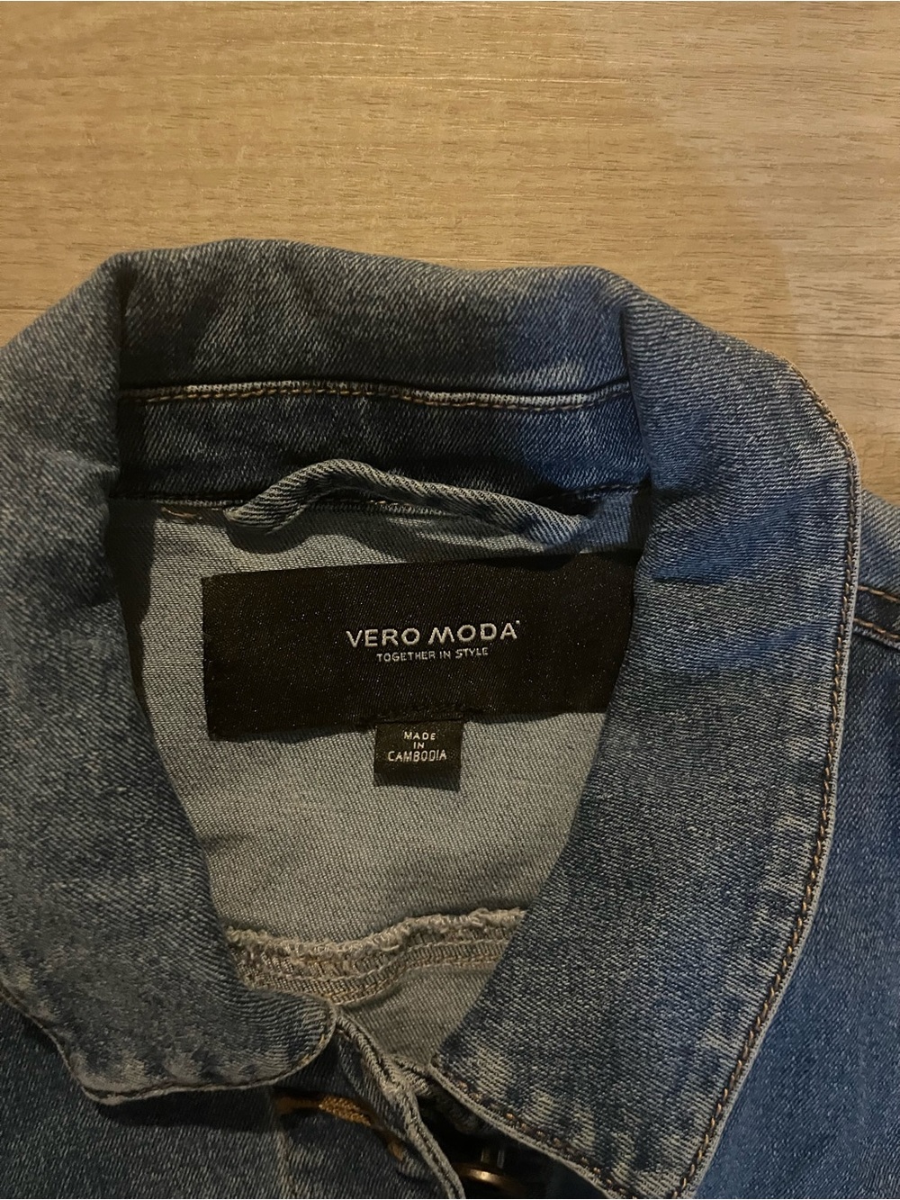 Vero Moda Size M-Denim Jacket - - Picture 3 of 5